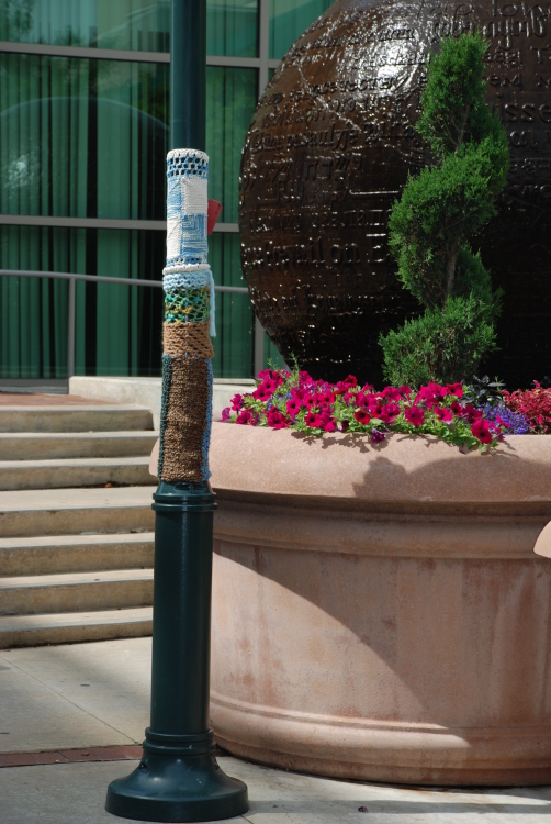 yarnbomb-mine