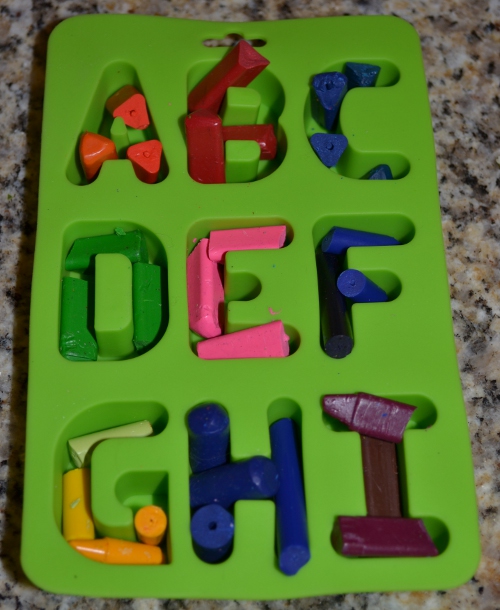 recycled crayons