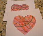 cutout drawing cards