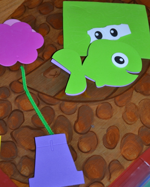 fish flower foam buys bags