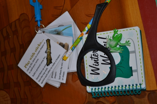 outdoor busy bag