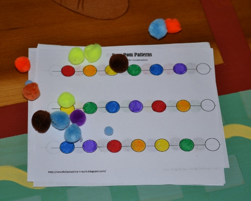pompom patterns