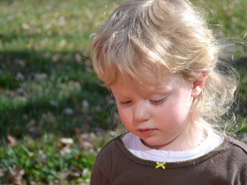 playing outside