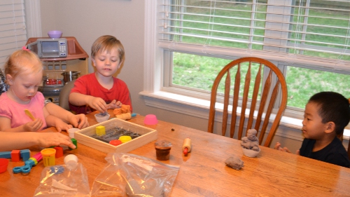 Homemade Playdough is Magic