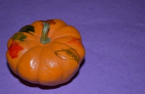 painted pumpkin