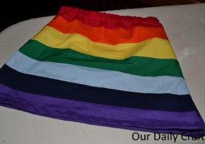 rainbow skirt