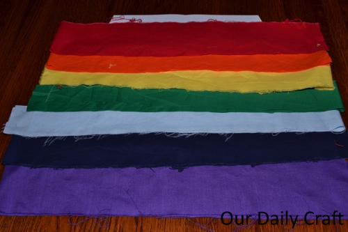 rainbow stripes