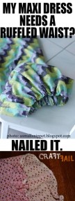 maxi dress craft fail