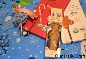ornament swap goodies