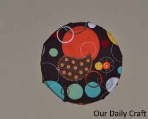 circle wall art collage