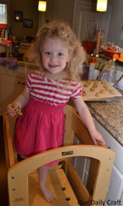 baking cookies