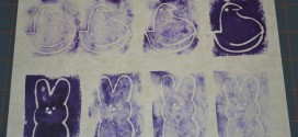 Peep Printmaking {Iron Craft Challenge}