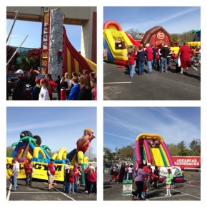 bounce houses and slides razorfest