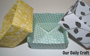 origami boxes