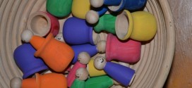 Painted Peg Toys {Iron Craft Challenge}